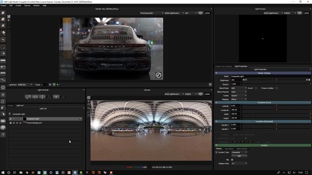 COMPOSITES | 5. Mixing Regions Of Different HDRI Maps In HDR Light Studio