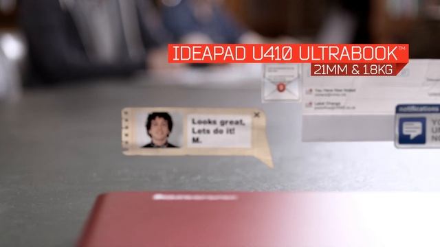 Představení Ultrabooků Lenovo IdeaPad U310 A U410