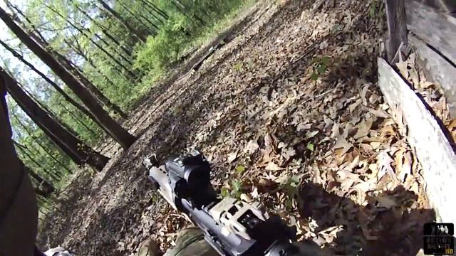 BADLANDS *AIRSOFT BATTLE* JUNGLE VILLAGE WARFARE *HELMET CAM* S48