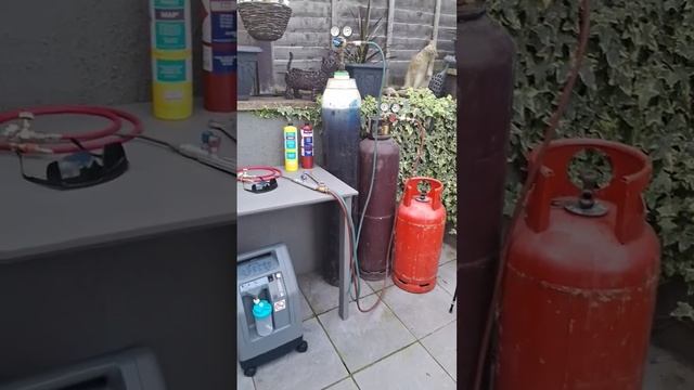 CHEAPEST GAS WELDING KIT OXYGEN PROPANE MAPP GAS Mini Set Oxy Acetylene Gas Bottle Medical Generato