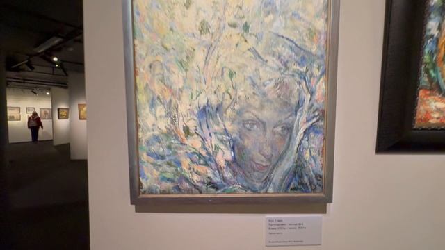 В музее Николая Гущина