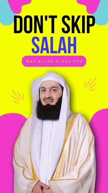 Don't Skip Salah #islam #sorts #islamic #beautiful #advice #good