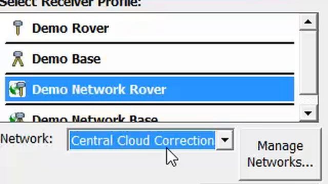 Spectra Precision Survey Pro: GNSS Network Creation