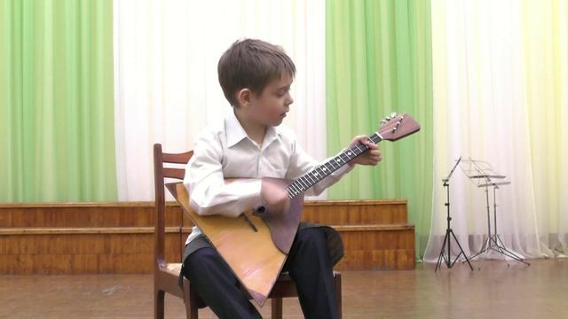 Буторин Даниил (балалайка) - Вариации на тему рус. нар. песни 