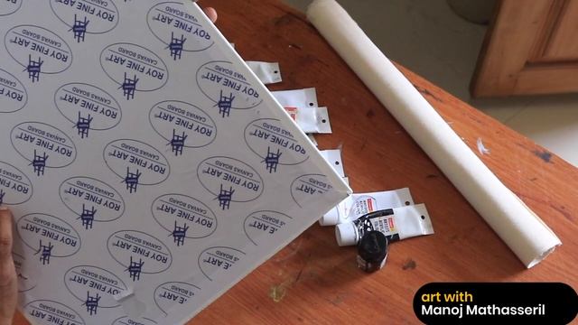 Kerala Mural Painting | ACRYLIC Colours , CANVAS Material & PREPARATION Details ( For BEGINNERS)