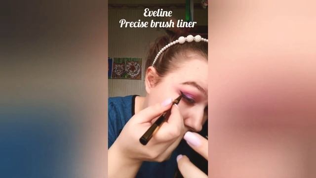 Lovely Violet Eyeshadow / пробую новую палетку, розовые тени и стрелка при нависшем веке