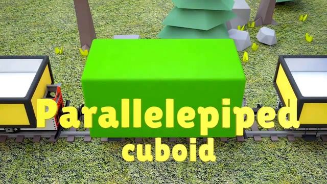 Learning Shapes With The Toy Train. Educational Video For Kids (NEW)