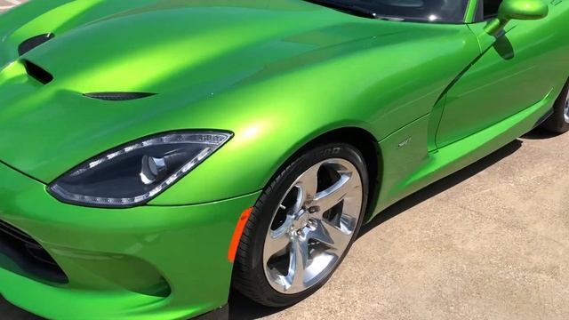 Picking Up My 2014 Stryker Green Dodge Viper