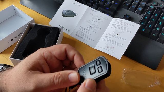Jiyibidi 1080p Mini Car Key Fob Camera Unboxing