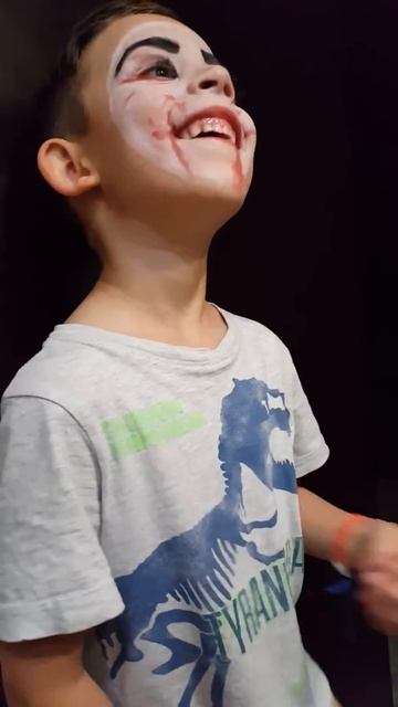 Yanni's Face Painted!