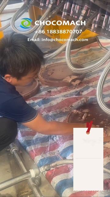 Operation Tutorial Episode 5：low Fat Cocoa Cake/cocoa Powder/cocoa Butter Machinery#cocoa #shorts