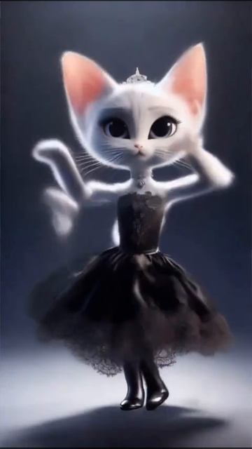 Танцующая киса