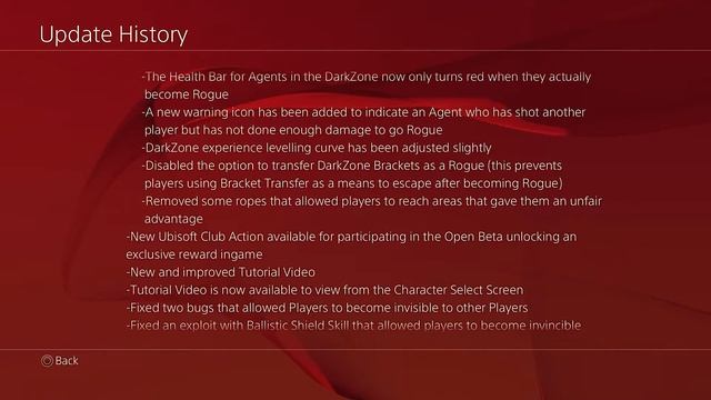 TOM CLANCY'S: THE DIVISION BETA UPDATE!!!  Patch 1.01 CONFIRMS OPEN BETA!!!