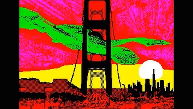 Star Trek 50 Years Anniversary Slideshow By ZX Freeq, ZX Spectrum 48 + AY