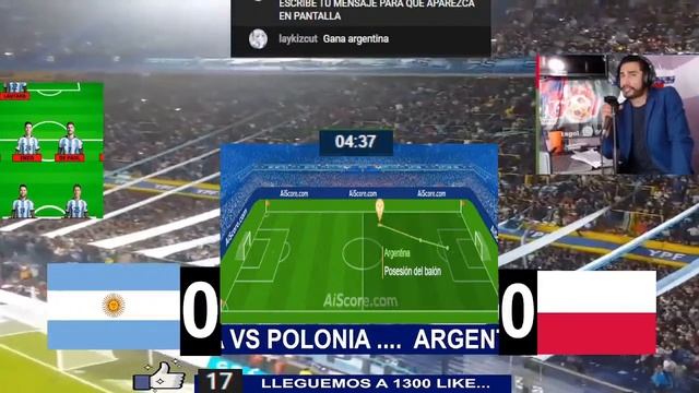 ARGENTINA VS POLONIA 🔴 MUNDIAL QATAR 2022