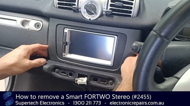 How To Remove A Smart FORTWO Stereo (#2455)