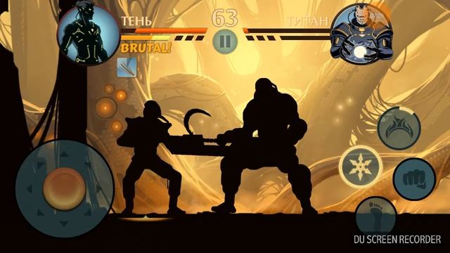 Бой с Титаном в Shadow Fight 2!