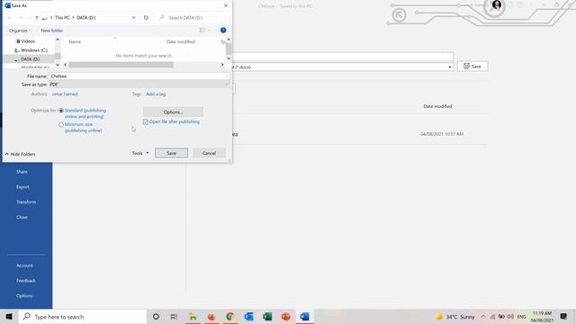 How To Convert Word To PDF