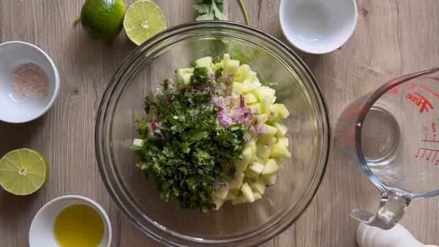 Easy Vegan Cucumber Salsa Recipe With No Tomatoes | FULL Recipe |