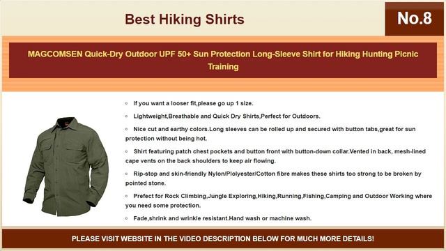 Best Hiking Shirts