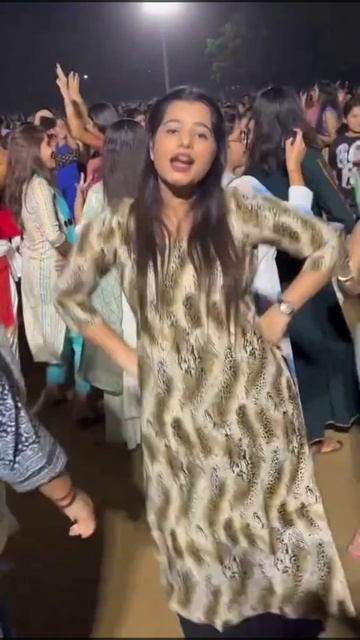 Young Girls Dance Party At Public Park