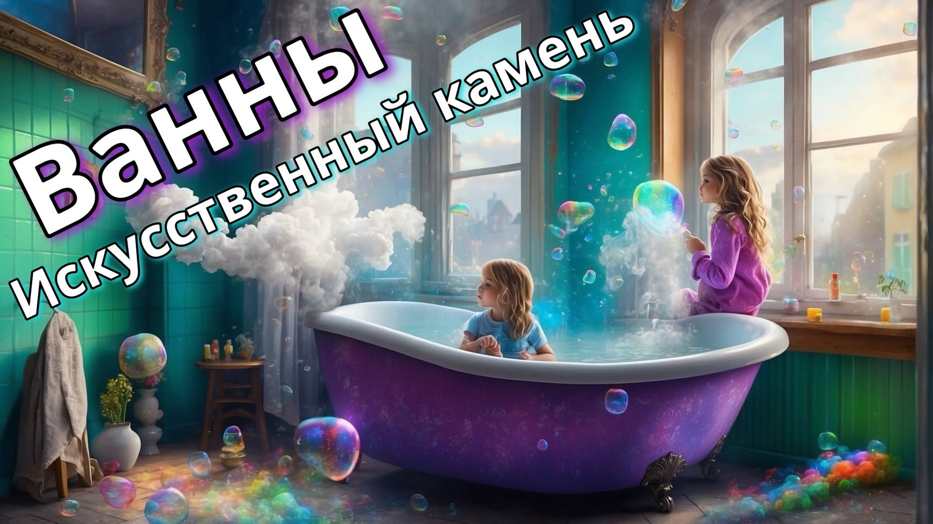 Ванны из искусстенного камня полный обзор