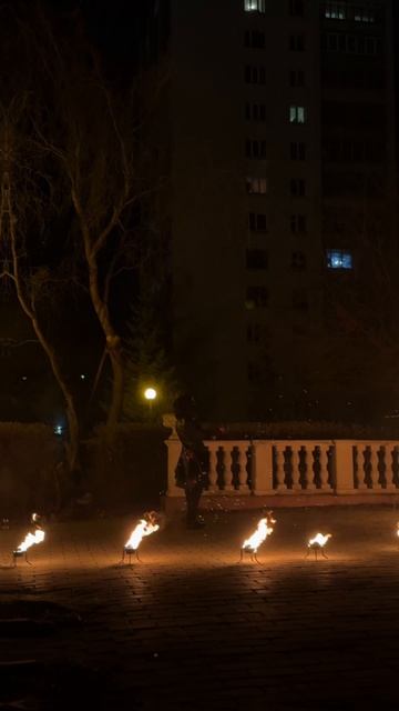 Огненное шоу Магнитогорск