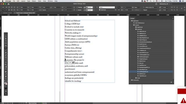 Automate Paragraph Sorting In InDesign With JavaScript #tricks #indesigntutorial #photoshop