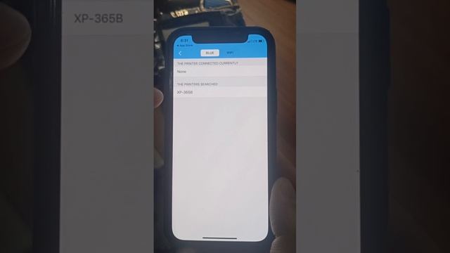 Подключение Xprinter 365B по Bluetooth к Айфону (iOS)