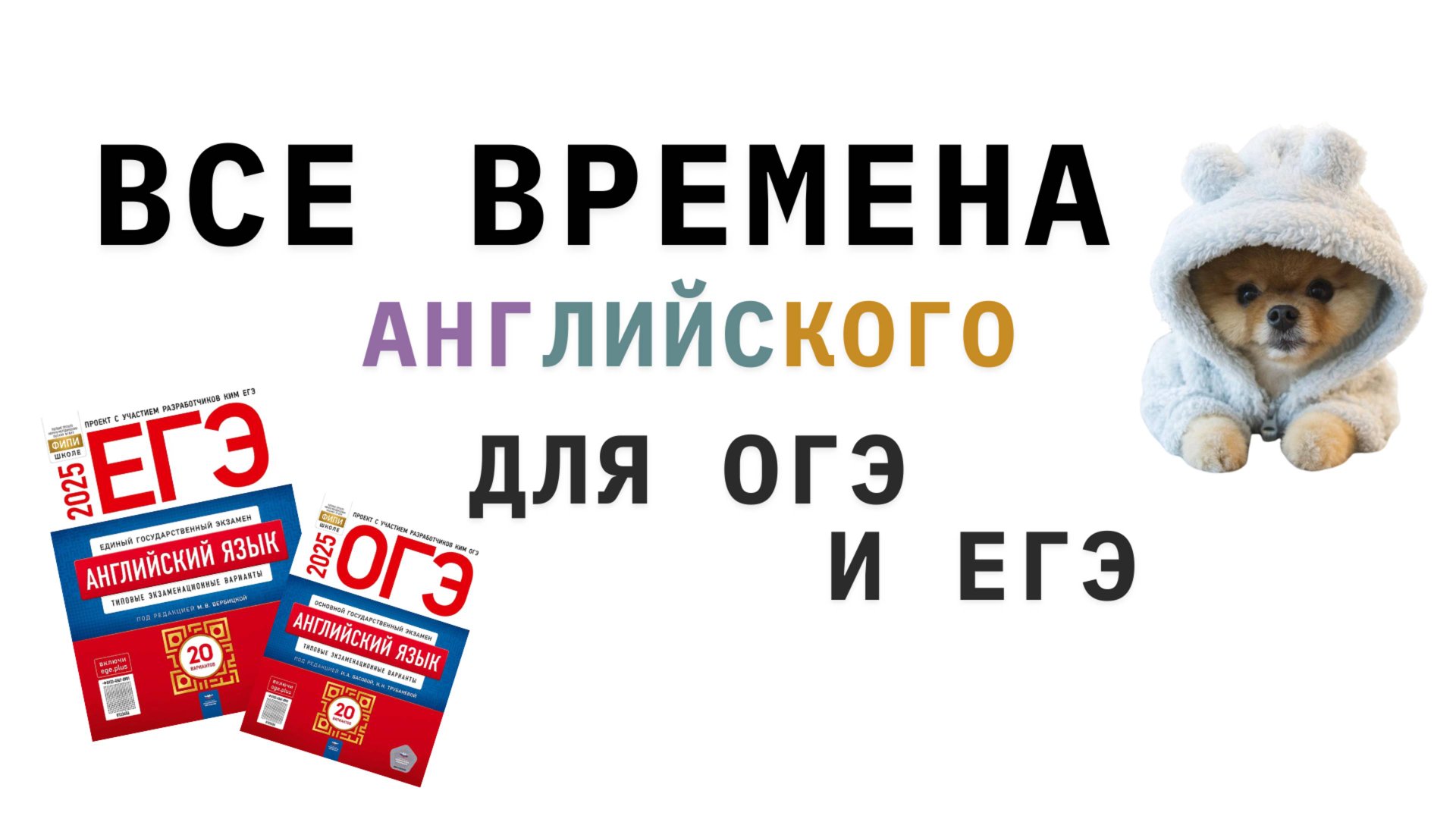 ВСЕ ВРЕМЕНА АНГЛИЙСКОГО ДЛЯ ОГЭ И ЕГЭ ЗА 1 ЧАС + ПРАКТИКА // ЕГЭ ОГЭ 2025