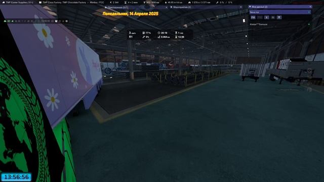 Парковка задним ходом без лишних зеркал( вид из кабины)Бывший инструктор компании Mileade Riot.