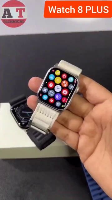 Smart Watch 8😎 #watch #ultra #shortvideo #roundshape #ytshorts #smartwatch