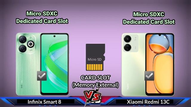Xiaomi Redmi 13C vs Infinix Smart 8