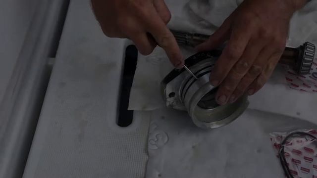 Yanmar SD 60 Saildrive In Water Seal Replacement