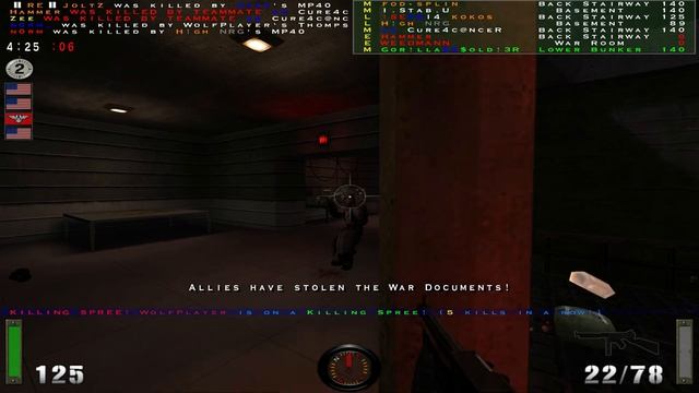 Return To Castle Wolfenstein - In 2023 Multiplayer Gameplay [4K:60FPS]