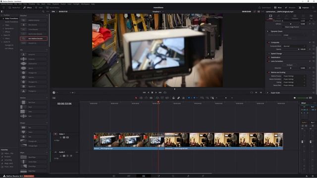 Les transitions dans davinci resolve | 18.5 free|