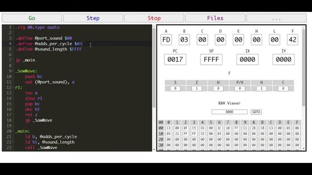 Z80 Studio - Audio Examples