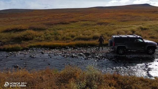 Hummer тянет Патриот,  это Чукотка детка