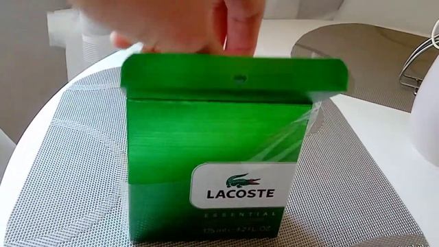 Распаковка - Туалетная вода Lacoste Essential Pour Homme