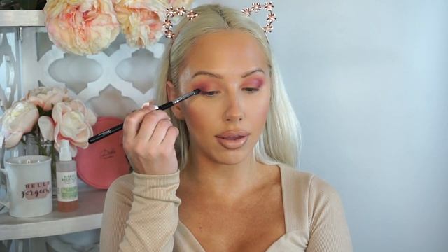 Carli Bybel X Anastasia Beverly Hills Palette - Pink Eyeshadow Look