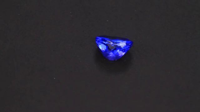 Blue Violet Oval Tanzanite Gemstones 1.75 Carats