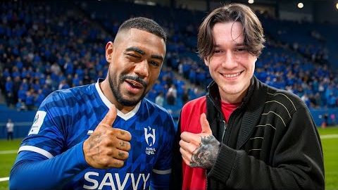 НАС ВЫГНАЛИ С МАТЧА ЛЧ / ВСТРЕЧА С МАЛКОМОМ