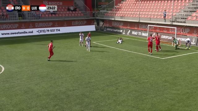 HRVATSKA Vs LUKSEMBURG 18:0 (2. Kolo, Skupina C, Socca EuroCup 2024.)