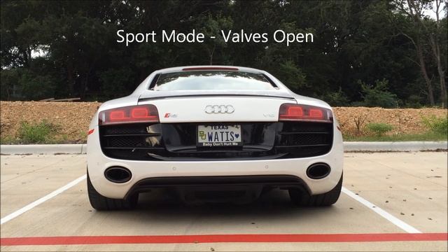 Audi R8 V10 Capristo X-Pipe - Start Up, Sport Mode, And Open Mode