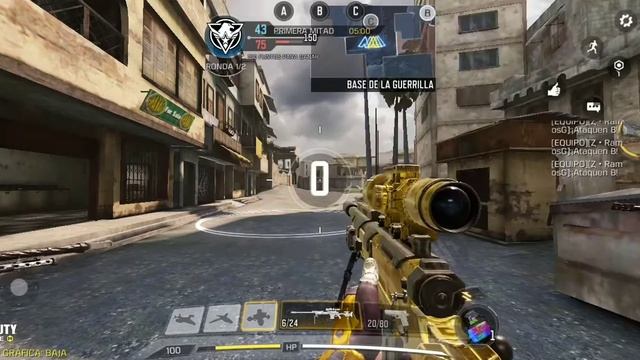 Call Of Duty Mobile - Skills Sniper Jugando Con M21 Ebr - Flesh Wound Y DL Q33 Oro. Rank Solo