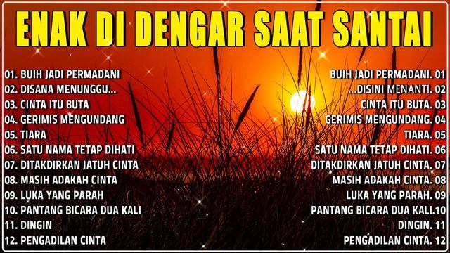 LAGU MALAYSIA PENGANTAR TIDUR  GERIMIS MENGUNDANG  AKUSTIK MALAYSIA FULL ALBUM 2024  TIARA 