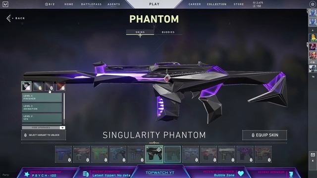 M416 GLACIER NAHI MILI TO KYA HUA VALORANT NEW AMAZING SINGULARITY PHANTOM SKIN OPENING..!!