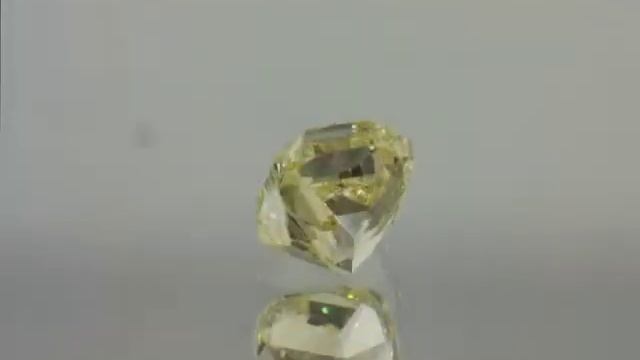 Fancy Intense Yellow Cushion Brilliant 2.30CT VVS1 Loose GIA Certified Natural Diamond For Sale