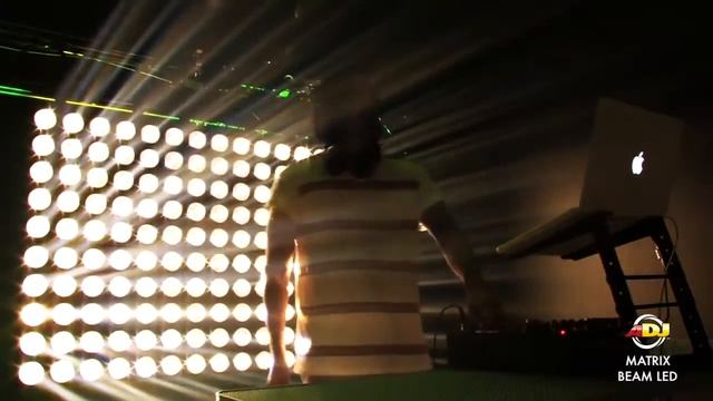 Видео работы American DJ Matrix Beam LED
