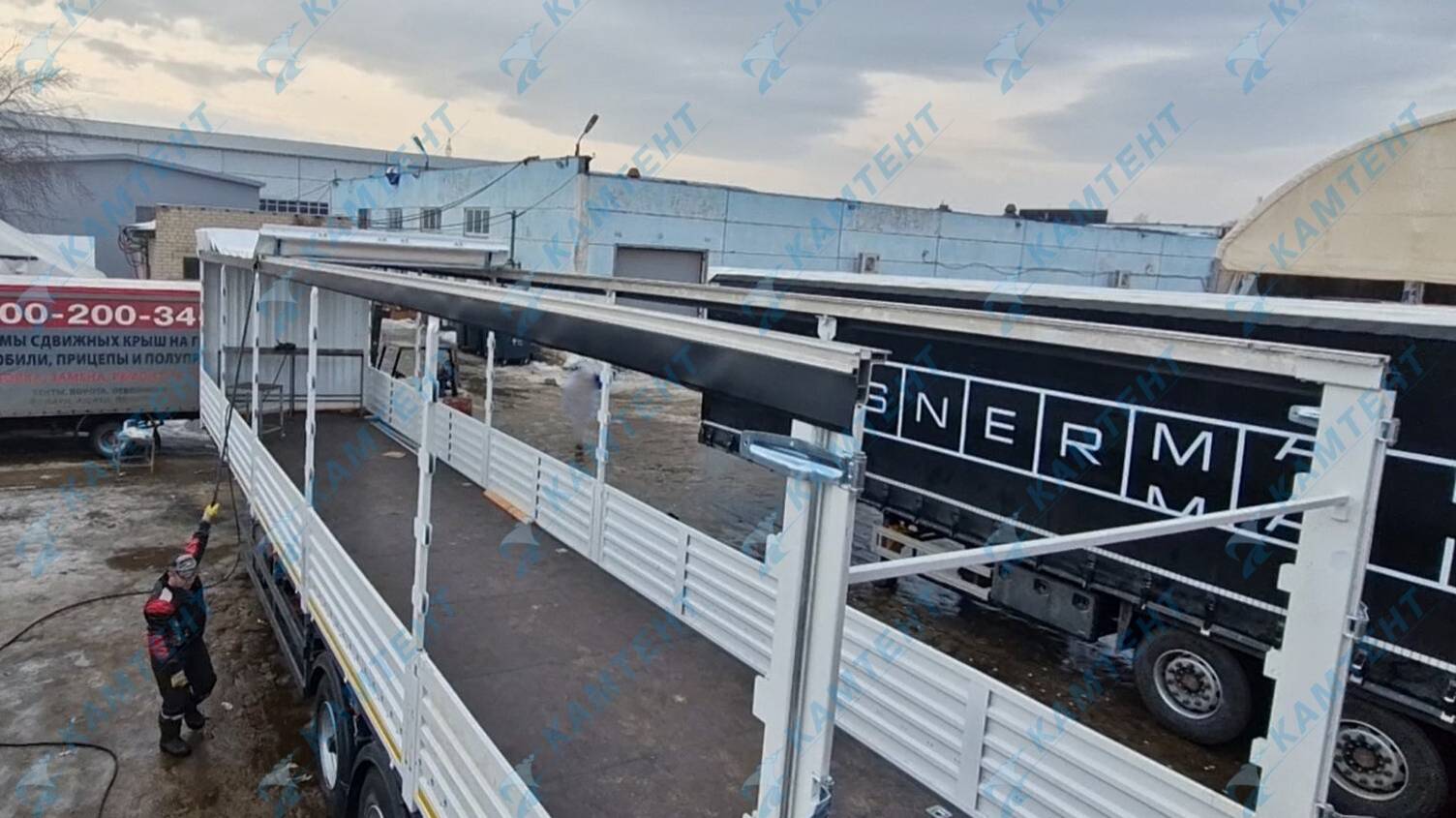 Механизмы сдвижных крыш на отечественные и импортные платформы